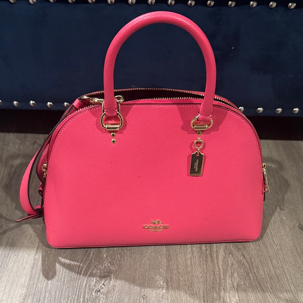 Coach Vibrant Pink Satchel